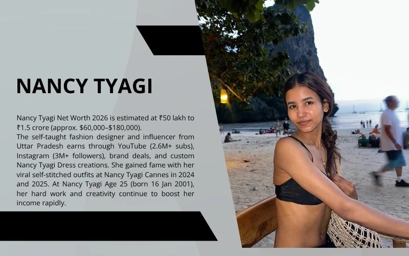 Nancy Tyagi Net Worth 2026: The Village Girl Who Stitched Her Way to Cannes Nancy Tyagi Net Worth