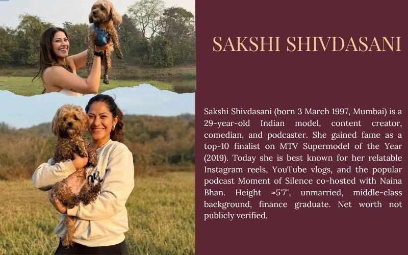 Sakshi Shivdasani Biography 2026: Model, Creator & Podcast Star Sakshi Shivdasani